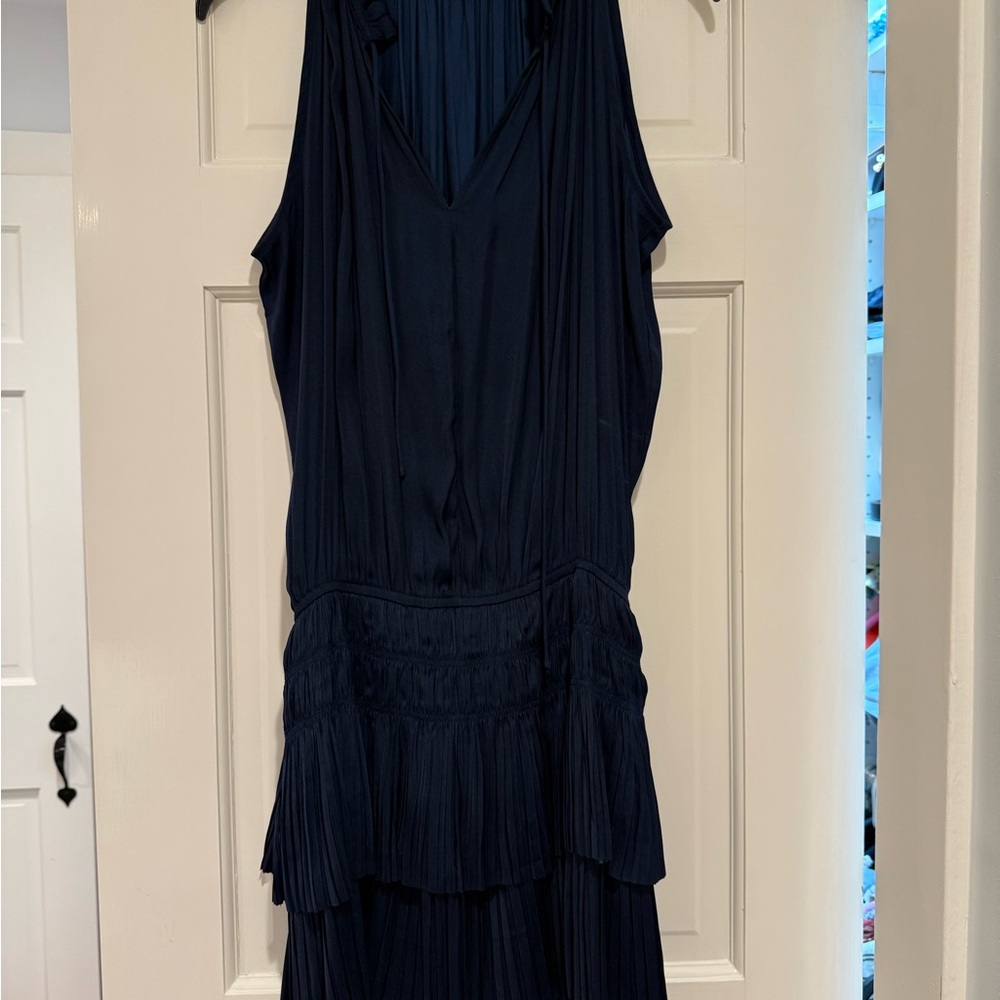 Current Air Navy Blue Dress